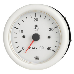 Guardian RPM counter diesel white 12 V